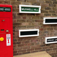 Train Station Platform. Made From Scratch. London. 2015